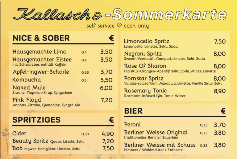 Kallasch& Sommerkarte