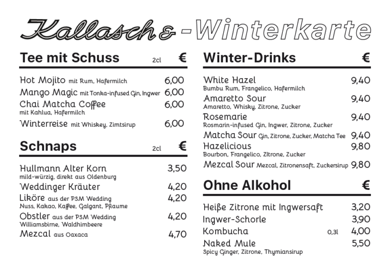Kallasch& Winterkarte